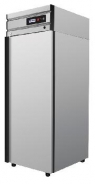 Шкаф холодильный  POLAIR ШХ-0,5 (нерж) (CM 105-G)