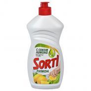 Средство для мытья посуды Sorti Лимон п/б 500г