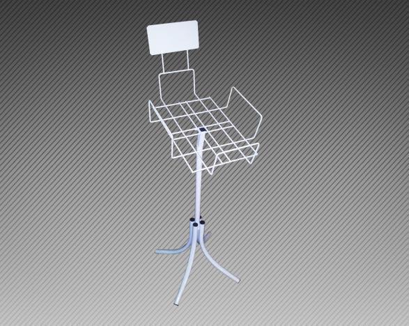 Стойка для прайсов А4 — 1 корзина.