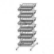 Стойка прикас. двух-я 1450/600 мм. — 12 прямых корзин