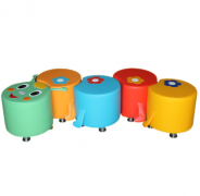 Комплект пуфов-трансформеров 