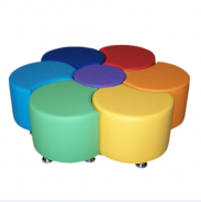 Комплект пуфов-трансформеров «Семицветик»