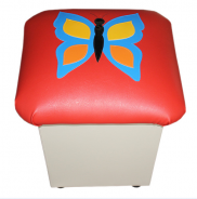 Пуфик с аппликацией