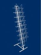 Стойка для газет А3 одинарная на 8 карманов СГ-2