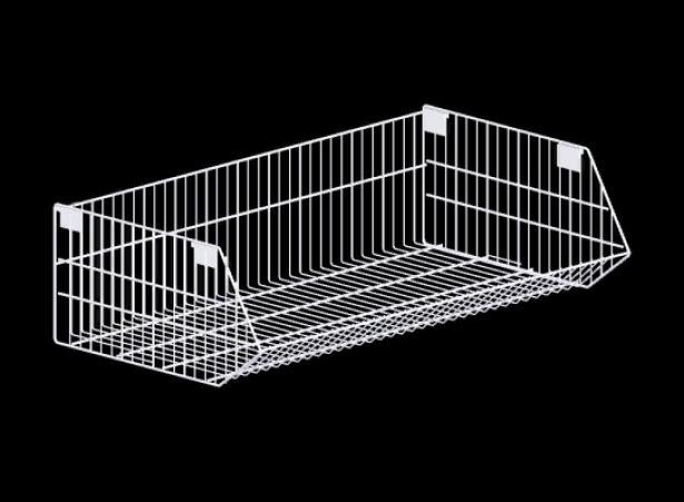 Корзина навесная на стеллаж 1200х500х250мм